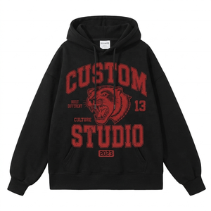 เสื้อฮู้ดดี้ผ้าฟลีซหนานุ่ม 350gsm รุ่นออทัมน์วินเทอร์ แบบสวมหัว ยูนิเซ็กส์ สตรีทแวร์  ไม่มีลาย - Product Image 1