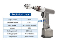 Perceuse orthopédique multifonctionnelle Stryker, perceuse électrique orthopédique, perceuses et scies électriques orthopédiques