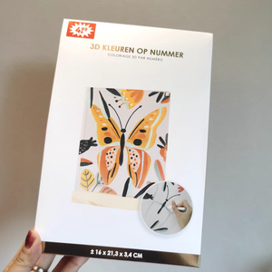 3D Noorse stijl handgemaakte plastic ornamenten educatief tekenset met schildersezel stimuleert creativiteit - Product Image 1