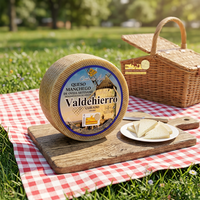 Valdehierro D.O. Fromage Manchego, lait de brebis cru, saveur savoureuse, emballé sous vide, produits laitiers fermentés, 3,1 kg