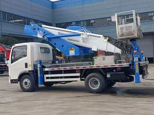 Camion nacelle élévatrice HOWO 32m 4x2 Diesel 180HP Euro 3 pour le marché africain, avec élévateur hydraulique et carrosserie personnalisable - Product Image 5