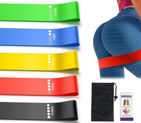 Vente chaude Musculation Minceur TPE Yoga Bande Élastique Fitness Bande de Résistance