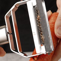 Professionele Huishoudelijke Commerciële Keuken Fruit Groente Multifunctionele Roestvrijstalen Aardappel Wortelschiller