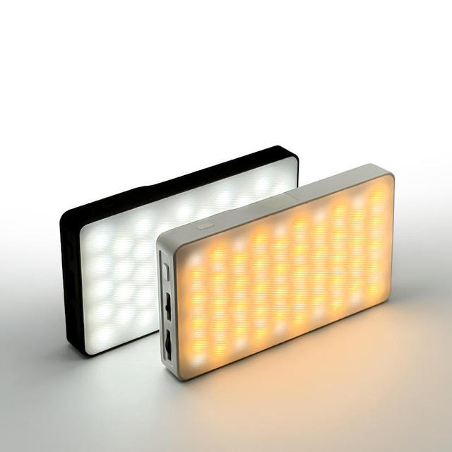 In Stock VL20 Rechargeable 3000mAh Magnetic Light with Knob Dimming 600lm for YouTube Vlog Led Pocket Video Light