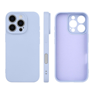 Coque de téléphone en silicone TPU couleur unie originale personnalisée, la plus vendue en 2026, avec doublure en microfibre pour iPhone - Product Image 3