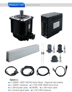 มอเตอร์ 1500 รอบต่อนาที 380 โวลต์ 180ST M27015 180ST แรงบิด 27 นิวตันเมตร 4.3 กิโลวัตต์ 380 โวลต์ พร้อมไดรฟ์ T3A - Product Image 2