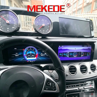 Radio Mobil MEKEDE 12.3 inci Layar Sentuh Ganda Sistem Android Snapdragon untuk Benz S W222 Mendukung Fungsi 360
