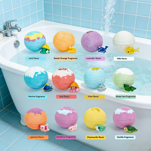 Juego de Bolas de Sal para Baño con Juguetes Sorpresa, 60g*12 Piezas, Bolas de Baño para Niños - Product Image 3