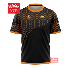 T-shirt con stampa a sublimazione di nuovo design con magliette personalizzate per la squadra - Product Image 3