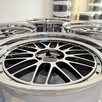Juego de 2 Ruedas Deportivas Forjadas de 18 19 20 21 Pulgadas, 5x112 5x114.3 5x120, Llantas Cromadas para BMW M3 M4 E30 E36 Benz Audi Nissan Subaru LM
