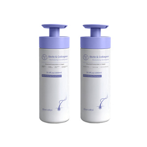 Set de Cuidado Capilar con Biotina y Colágeno Herbal de Marca Privada, Champú Voluminizador y Engrosador de Cabello de 1000 ml para Todo Tipo de Cabello - Product Image 6