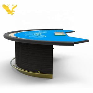 YH 8ผู้เล่นที่กำหนดเองโต๊ะโป๊กเกอร์หรูหราโต๊ะคาสิโน <span class=keywords><strong>Macau</strong></span> Blackjack - Product Image 4