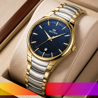 Nouvelle Montre Homme Quartz Style Classique 2026 en Acier Inoxydable 39mm Étanche Lumineuse Business-Casual Fabricant Direct