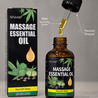 Huile Essentielle de Massage à l'Extrait de Graines Naturelles SiFULAND 60ml – Soin Corporel Nourrissant et Relaxant pour Spa – Fournisseur en Gros OEM ODM