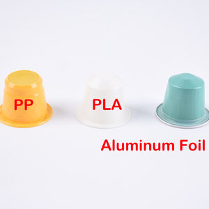 Cápsula de café de 37mm Embalaje Cápsula de café de papel de aluminio vacía con pegatina - Product Image 3