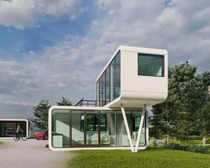 YINGRUI 20 pies 40 pies al aire libre moderno Popular casa prefabricada casa pequeña casa de trabajo móvil Oficina Pod Apple cabina - Product Image 2