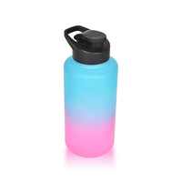 Oferta Especial: Botella de Agua Deportiva de 32 oz, Color Degradado, PP Clásico, Ecológica, Gran Capacidad, Tapa para Beber Directo, Personalizable con Logotipo, para Campamento