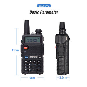 BaoFeng 에어 밴드 UV-5RX NOAA 128 채널을 UV-5RX 멀티 밴드 양방향 라디오 AM108-136MHz 1800mAh 5 와트 파워 워키토키 UV-5RX