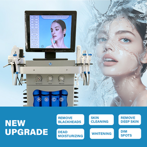 Máquina Facial Profesional Vertical Salon 18 en 1 de Hidrodermoabrasión con Burbujas de CO2 y Pulverización de Oxígeno para el Cuidado de la Piel - Product Image 4