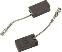 Jeu de balais de charbon 1607000V37 6*10*17mm à arrêt automatique, compatibles avec les meuleuses d'angle GWS13-125 GWS17-125, pièces de rechange pour outils électriques