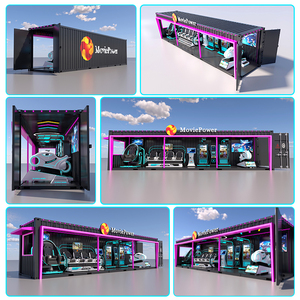 Machine de jeu VR pour parc d'attractions MoviePower, cinéma VR multijoueur, aire de jeux intérieure, simulateur de réalité virtuelle, arcade VR 9D - Product Image 3