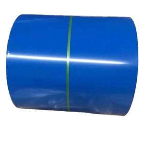 De pintura de polímero chapa de acero recubierta de color PPGI 0,35*1250MM RAL3009 Z80 bobina de chapa de acero para techo - Product Image 1