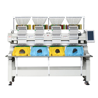Machine à broder numérique à 4 têtes, machine à créer des logos sur les casquettes, machine à imprimer sur les uniformes, machine à imprimer Vision