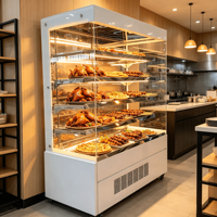Armoire de maintien au chaud pour poulet rôti, à pompe à chaleur, pour la restauration commerciale et les traiteurs, avec égalisation de la chaleur et durabilité accrue