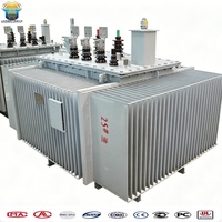 Transformateur de puissance triphasé 1000 kVA, 10 kV/11 kV vers 400 V, certifié CE IEC, 50/60 Hz, à enroulement en couches