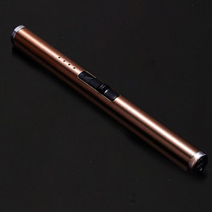 Outdoor Windproof Usb Rechargeable Rose Gold Color Electric Bbq Kitchen Multifunction Candle Accessories Lighter