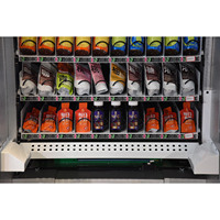 Distributeur automatique intelligent de snacks et de boissons LE220G avec système de paiement optionnel et sélection par clavier