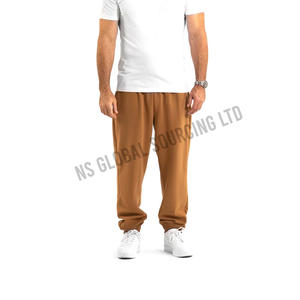 กางเกงวิ่งสำหรับนักกีฬาของผู้ชายทำจากวัสดุยืดได้เพื่อความยืดหยุ่นและพยุงระหว่างยิมหรือออกกำลังกายกลางแจ้ง - Product Image 1