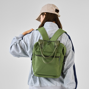 Convertible Unisex <b>Backpack</b> Tote Bag Large Capacity Outdoor Travel <b>School</b> Daily Shoulder Handbag <b>Waterproof</b> Nylon - Product Image 4
