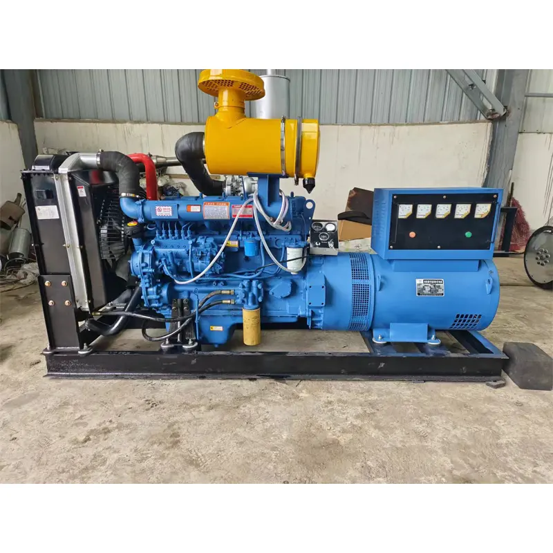 Weifang 오픈 프레임 100kw 125kva 디젤 발전기 세트 230V 60HZ 3 상 50/60hz 기능 12V DC 전기 시작 400/230V