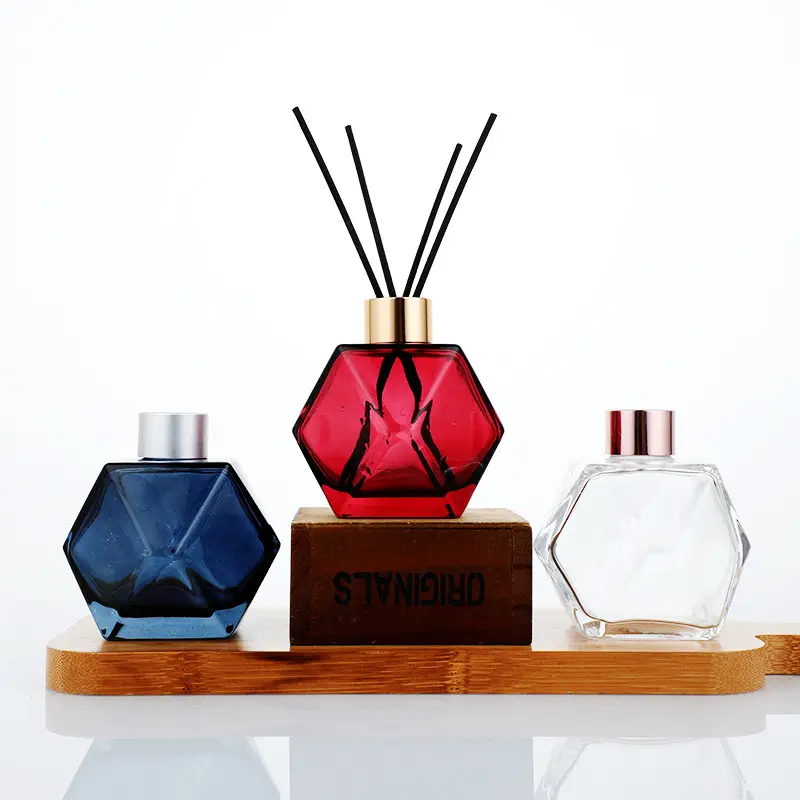 Aroma Diffuser Bottle 100ml empty reed diffuser fragrance glass bottle with stopper diffuse empty bottle refill