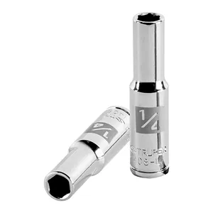 Truper 6ชิ้น1/4 "Dado Largo CON 6 puntas cuadro 1/4" Caja de SOCKET longตามยาว - Product Image 1
