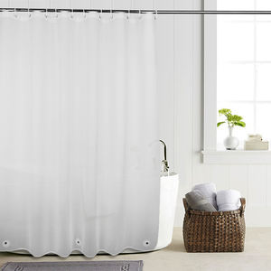 卸売PEVAシャワーカーテンライナーセット（バスルーム用）-半透明、防水、耐引裂性、大量注文、卸売対応 - Product Image 3