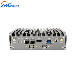 ZOOMWIN Computadora Industrial Compacta Mini PC Core I7 5500U <span class=keywords><strong>I5</strong></span> 5200U I3 5005U Computadora de Escritorio con Chasis Integrado de Baja Potencia - Product Image 6