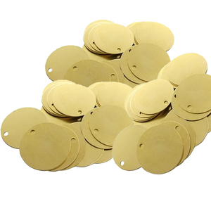 Tùy chỉnh nhôm van thẻ kim loại thẻ thép không gỉ tối thiểu đĩa quyến rũ sâu khắc khắc biểu tượng logo Vòng <span class=keywords><strong>tag</strong></span> - Product Image 3