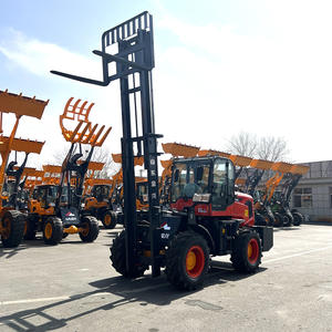 מותג חדש 4 x4 כל השטח סולר מלגזה קטן 5 טון 6 טון מחוץ לכביש עם בעירה פנימית מצורפים - Product Image 3