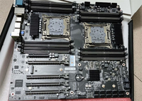 Carte mère X10X99 16D LGA 2011-3 XEON X99, format E-ATX, prend en charge le double processeur Intel, DDR4 RECC, NVME pour ordinateur de bureau