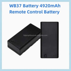 WB37 Batterie Télécommande Batterie De Remplacement 7.6V 4920mAh pour <span class=keywords><strong>Phantom</strong></span> 4 RTK MG-1P T10 T16 T20 T30 FPV CrystalSky Moniteur - Product Image 3