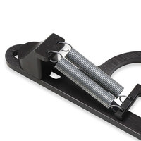 Support de câble d'accélérateur en aluminium anodisé noir pour carburateur GM Ford Holley 4150 4500 Racing