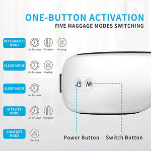 Studeet-masajeador ocular de relajación, calentador de calor, electrónico, inalámbrico, Digital, de silicona, 2021 - Product Image 5