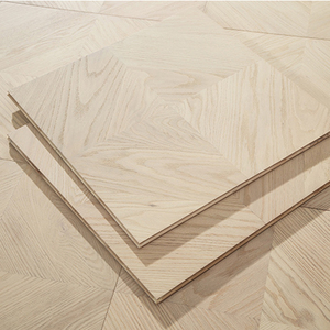 <span class=keywords><strong>Parquet</strong></span> en bois d'ingénierie moderne haut de gamme en chêne blanc 15 mm 600*600 mm pour chambre, salon, cuisine, salle de bain - Product Image 1