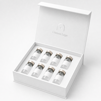 Boîte d'emballage personnalisée pour flacon de 3 ml, boîte en carton pour petite bouteille avec insert ajusté, impression de logo, vente en gros, fabricant OEM ODM