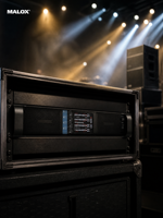 Amplificateur de puissance professionnel FP14000 2 canaux 14000W en métal pour système de sonorisation DJ, amplificateur audio stéréo 4 ohms 8000W