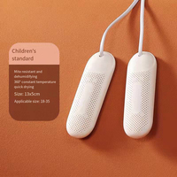 Séchoir à chaussures domestique avec minuterie et lumière, chauffe-bottes portable pour adultes et enfants, désodorisant, machine électrique de séchage de chaussures 12W, prise UE