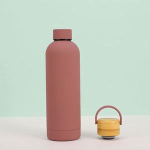 Small Mouth Stainless Steel Vacuum <b>Thermos</b> <b>Bottle</b> Large Capacity Outdoor Sports Insulated Cold Drink Water Cup - Product Image 2