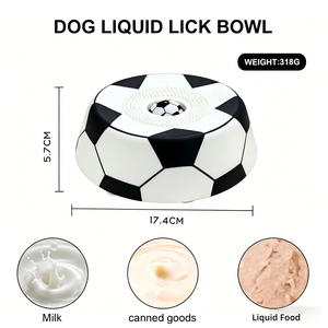 Comedero para Perros Plegable, Antideslizante, Impermeable, de Silicona de Grado Alimenticio, Seguro y Duradero, con Diseño de Fútbol Personalizado - Product Image 6